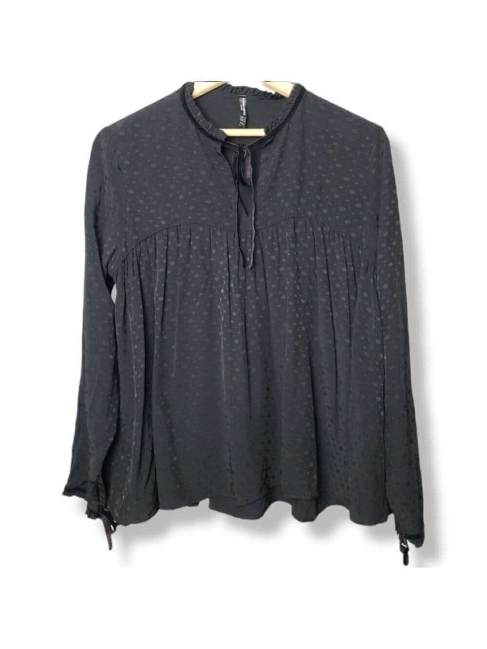 Zara Trafaluc Collection Peasant Blouse size Small